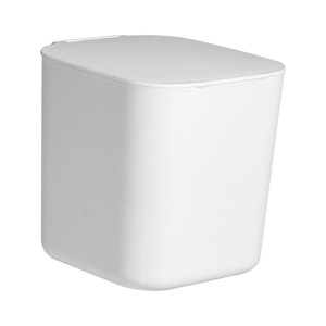 Bothyi - Mini Bote De Basura Con Tapa, Papelera Pequeña Para Escritorio, Coche Y Oficina