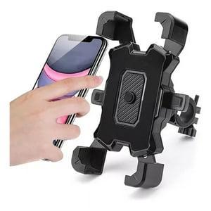 Veat00L - Soporte Para Móvil De Moto/Bicicleta, Soporte De Navegación Antivibración Para Bicicleta De Montaña