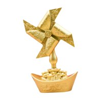 Bothyi - Estatua De Velero De Lingote, Pieza Central, Figura Fengshui Para Balcón, Dormitorio, Escritorio