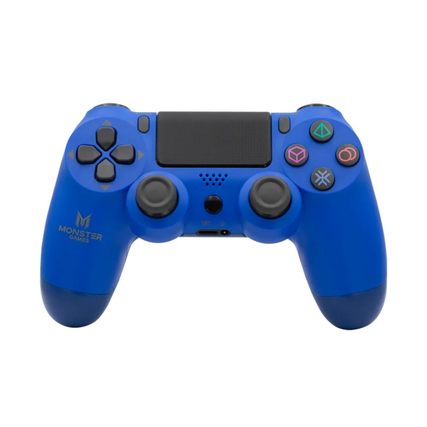 Monster Games - Joystick Ps4 Bluetooth D-shock P4 Azul