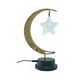 thumbnail image 1 of Lámpara LED Media Luna con Cáñamo y Colgante Estrella, 1 of 3