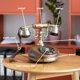 thumbnail image 3 of Teléfono fijo Opis 1921 Cable A Wood Retro Rotary Vintage, 3 of 7