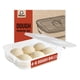 thumbnail image 1 of Caja a prueba de masa para pizza Chef Pomodoro, 14 x 11 pulgadas, gris, 1 of 9