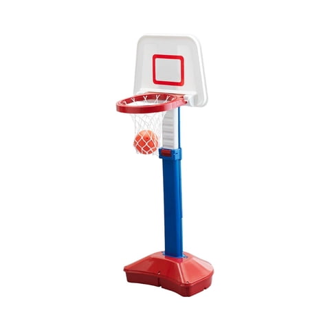 American Plastic - Set Aro Basketball + Pelota Ajustable 1,30M Americanplastic Multicolor Tamaño Único