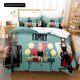 thumbnail image 1 of SPY×FAMILY Bedding Set Anya Forger Duvet Cover Set Microfiber Single Queen King Twin Full Size Duvet Cover For GiftsBed Sheets, 1 of 5