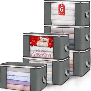 Genérico - Pack 6 Bolsas Almacenamiento Ropa