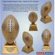 thumbnail image 2 of Trofeo Decade Awards 30 cm Dorado de Fútbol Fantasy, 2 of 8