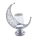 thumbnail image 3 of Candelabro En Forma De Luna Decoración De Mesa De Boda Fiestas Candelabro De Plata, 3 of 3