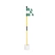 thumbnail image 4 of Golf Putting Green Bandera Y Copa De Agujero Golf Portátil Bandera De Golf Juego De Copa De Agujero Verde Blanco, 4 of 5