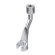 thumbnail image 4 of Llave de tubo de combustible de 1/2 "L, llave de tubo de combustible de doble extremo, herramientas manuales duraderas, tuerca de tubo de combustible , 19mm, 4 of 5
