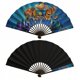 thumbnail image 5 of Hombre Perro Abanico Plegable Chino, Abanico de Mano de Poliéster Plegable, Abanicos para Baile Fiesta Hogar, Adecuado para Hogar, Oficina, Fiesta, 5 of 6