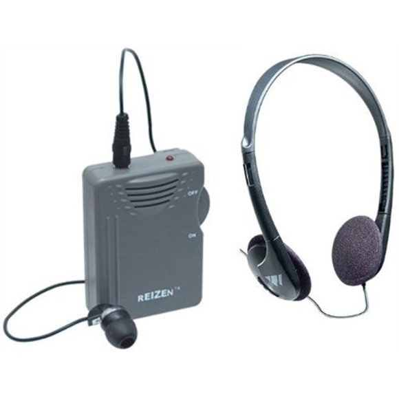 Amplificador Personal Reizen Loud Ear con Ganancia de 120dB