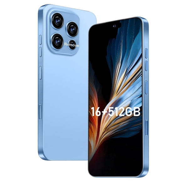 Smartphone OEJBK 16PM 16GB+512GB pantalla de 6.99'' 68+108MP azul