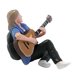 thumbnail image 4 of 1/64 Mini Tiny Singer People Building Sand Table Modelo De Paisaje Para Matchbox Mujeres Azul, 4 of 5
