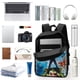 thumbnail image 3 of Monstruos vs. Alienígenas-theme Backpack, Campus style schoolbag Bookbag with Adjustable Shoulder Straps And Large Zip Compartment, Unisex Travel Bags., 3 of 6