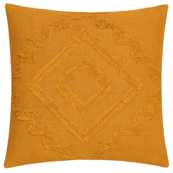 Cojín Decorativo Diseño Inca Algodón y Poliéster Atmosphera naranja