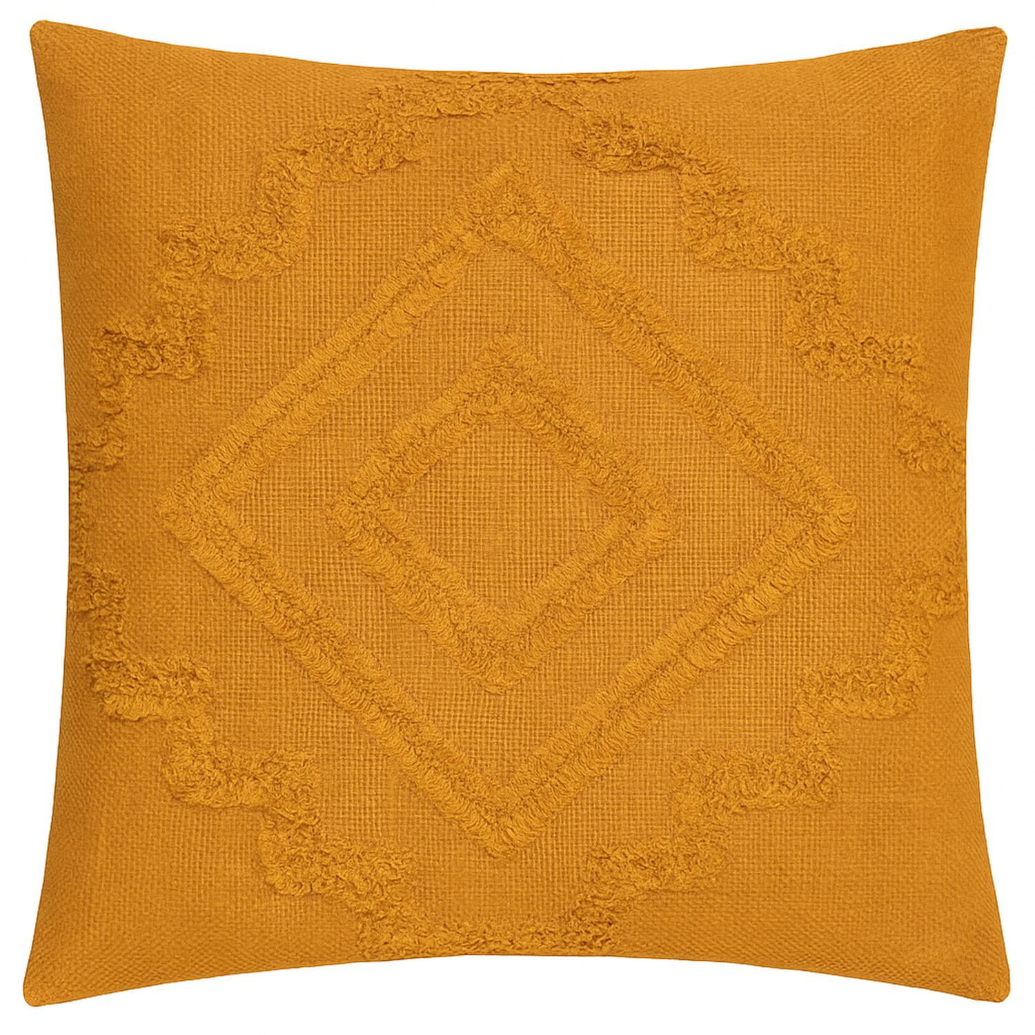 Cojín Decorativo Diseño Inca Algodón Y Poliéster Atmosphera Naranja