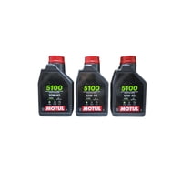 Pack 3L Aceite De Moto 10W 40 Semi-Sintetico Motul 4T
