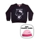 thumbnail image 1 of Pack Polerón+Gorro Niña Hello Kitty negro 6, 1 of 7