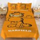 thumbnail image 1 of x48 Garfield Bed Duvet Cover Microfiber Bedding Sets 3D Printed Lightweight 3 Piece Comforter Sets, 1 Duvet Cover And 2 Pillow Shams for Kids Boys Girls 79"x90" jn48, 1 of 5
