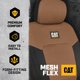 thumbnail image 4 of Fundas de asiento automotrices CAT MeshFlex para automóviles, camiones y SUV, 4 of 8