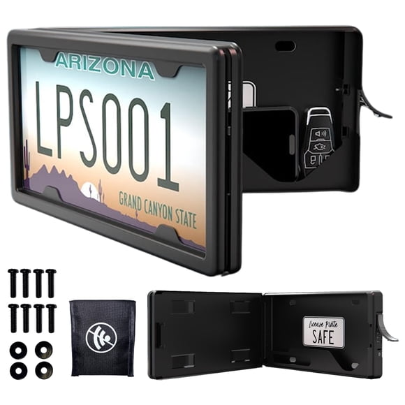 Caja de Seguridad para Placa de Matrícula LPS001 con Cerradura de 4 Dígitos