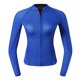 thumbnail image 5 of Chaqueta De Neopreno De 2 Mm Para Mujer, Abrigo Para Buceo, Natación, Azul M, 5 of 5