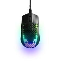 Mouse Gamer Steelseries Aerox 3 Ultraligero Onyx Rgb 8500Dpi