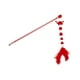 thumbnail image 2 of Juguetes De Peluche Para Gatos, Juguete De Plumas Para Gatos, Varita Interactiva Para Atrapar Gatos, Juguete Rojo, 2 of 5