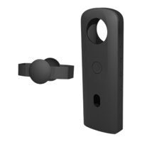 Bothyi - Funda Protectora Anti-Caída Para Cámara Panorámica Ricoh Theta Sc2 360 Mujer Negra
