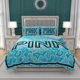 thumbnail image 1 of Victoria’s Secret Pink Leoperd Pattern Print Décor Quilt Duvet Cover Set3-Piece Bedding Set, 1 of 1
