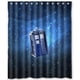 thumbnail image 1 of Cortina de ducha de Doctor Who en la Galaxia, juego de cortina de baño con ganchos, tamaño 60 x 72 pulgadas, 1 of 3