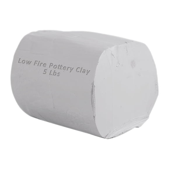 Arcilla para cerámica TORISING de baja temperatura, gres blanco 2.27 kg, cono 04-06
