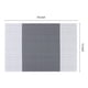 thumbnail image 4 of REGALWOVEN Juego de 6 Manteles Individuales Fácil de Limpiar para Decoración de Mesa de Comedor de Cocina Lavables Resistentes al Calor Manteles Individuales Limpiables Gris 18*12in, 4 of 7