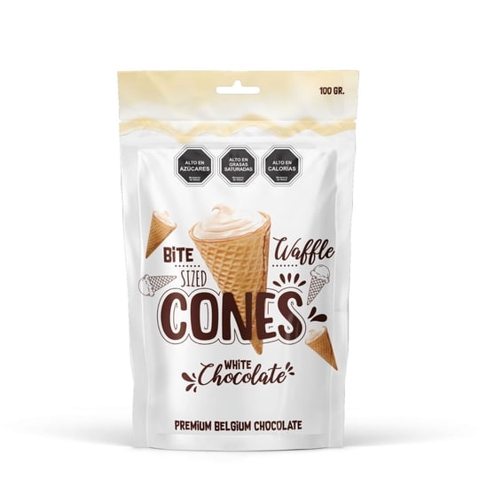 Barquillo Conos De Waffle Relleno 100 g Krazy rocks