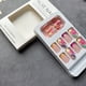 thumbnail image 5 of Press on Nails SOOZEE, punta francesa, corta, cuadrada, rosa nude, 5 of 7