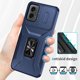 thumbnail image 2 of Funda Armada para Motorola Moto G 5G 2024 con Tapa Deslizante y Soporte Magnético Giratorio Azul, 2 of 5