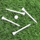 thumbnail image 3 of Tee de Golf PrideSports 2.75 Pulgadas Blanco Madera 45u, 3 of 3