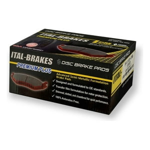 Ital Brakes Pm - Set Pastillas Frenos Ital Brakes Traseras Para Jeep Cherokee 2008 2013
