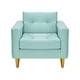 thumbnail image 1 of Sofa Retro 1c Felpa 01 Verde Agua, 1 of 6