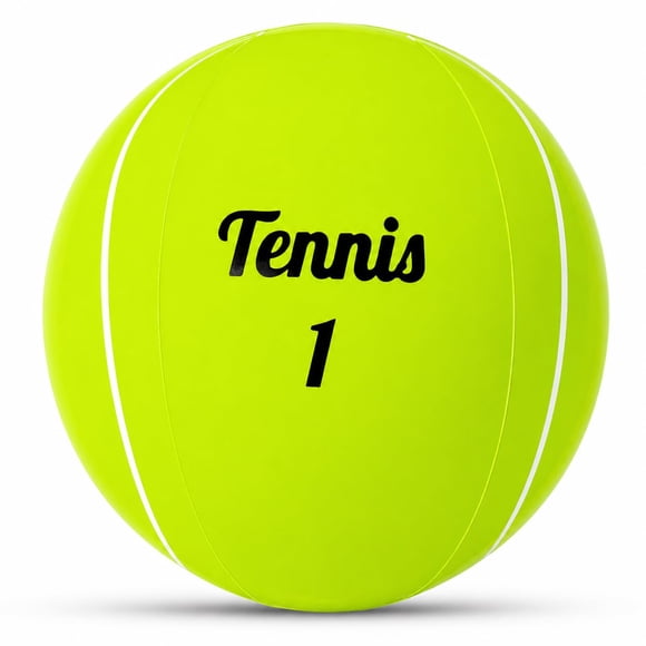 Pelota de Tenis Inflable Verde de 38 cm (15 pulg.) – Vaulted Skulls & Co