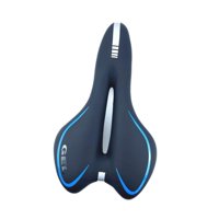 Ioensy - Asiento De Bicicleta De Montaña Piezas De Ciclismo Suaves Para Bicicletas De Montaña Sillín De Bicicleta De Carretera Azul