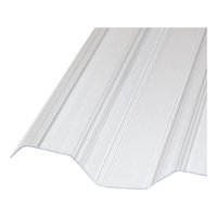 Policarbonato Greca 0,5Mm Transparente 0,81X3,0Mts Dvp