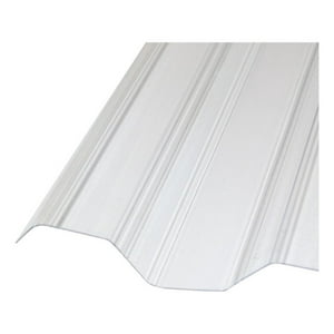 Policarbonato Greca 0,5Mm Transparente 0,81X3,0Mts Dvp
