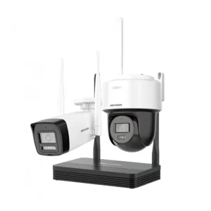 Kit Nvs + Camara + Pt 2Mp Wifi Ir30M Nks422W03H Hikvision