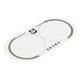 thumbnail image 2 of Parche De Batería Doble De 1 Pieza Para Accesorios De Almohadillas Antideslizantes, Blanco, 2 of 3