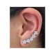 thumbnail image 2 of Aro Trepador Juvenil Perlas Y Cristal Color Plateado, 2 of 2