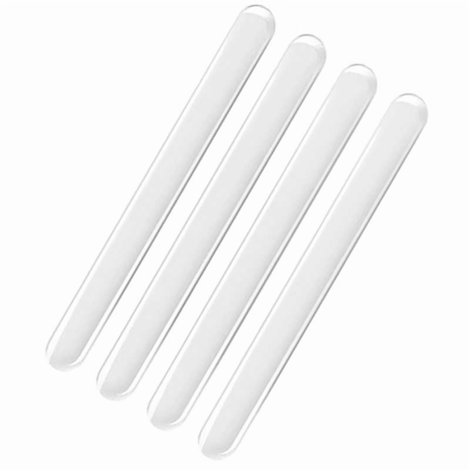 Eon - Topes De Puerta Transparentes Con Adhesivo Antigolpes