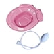 thumbnail image 5 of Ba?o De Asiento Para Asiento De Inodoro, Lavabo Duradero Para Ducha, Ba?o De Viaje, Color Rosa Con Cisterna, 5 of 5