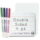 thumbnail image 1 of Whiteboard Ultimate Stationery de borrado en seco, tamaño pequeño, paquete de 4 unidades con rotuladores, 1 of 6